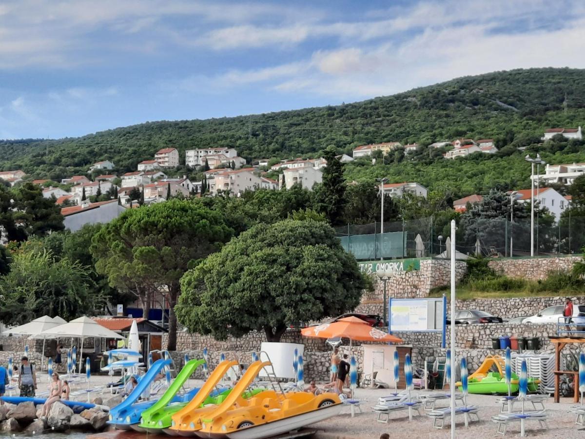 Casa Bianca Apartman Dramalj Bagian luar foto