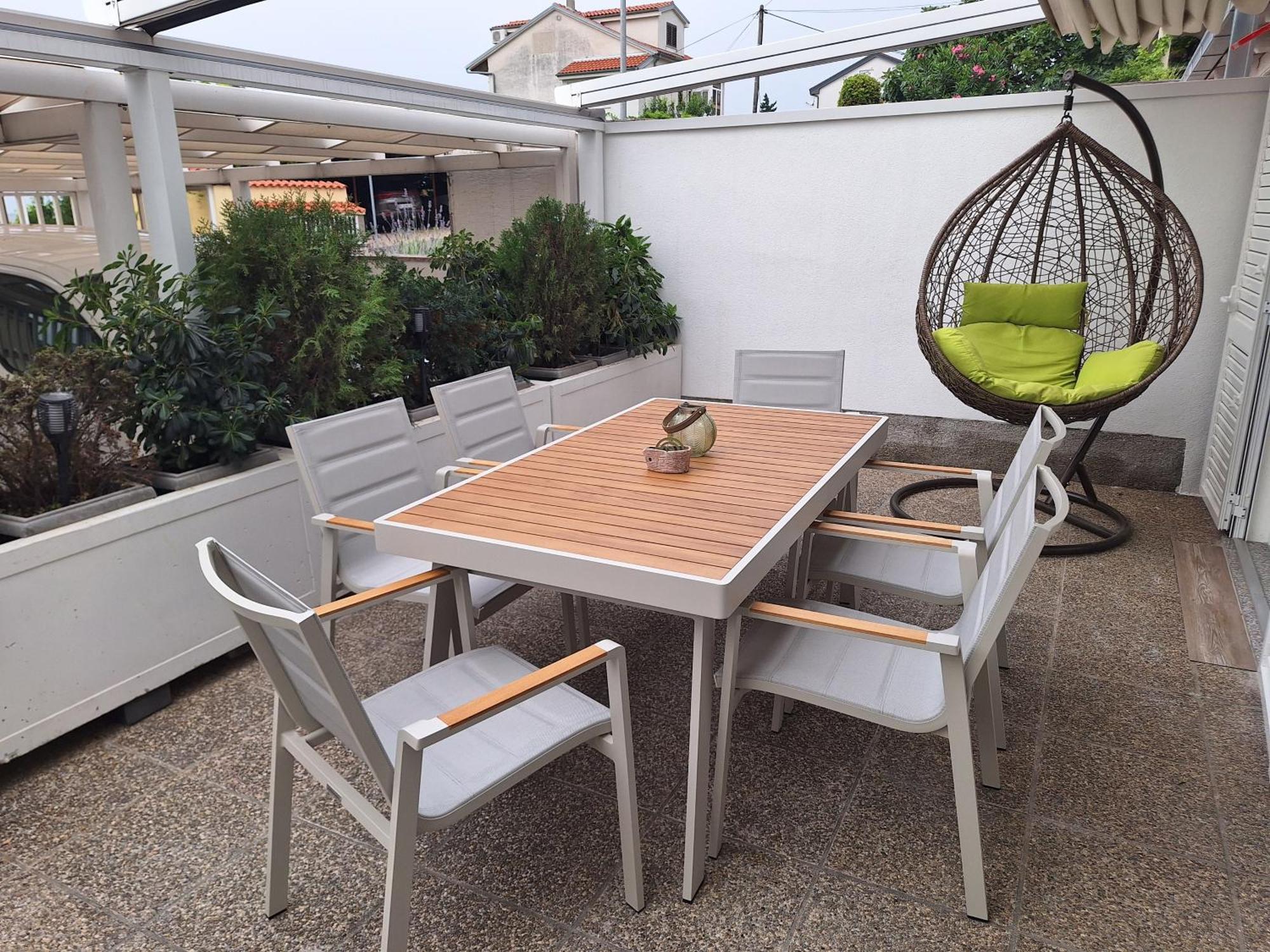 Casa Bianca Apartman Dramalj Bagian luar foto